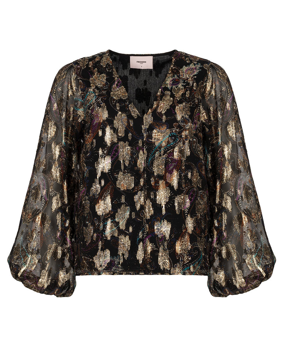 Freebird Blouse lange mouw beandra