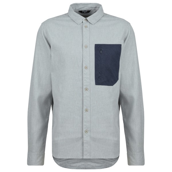 Stoic  MMXX.Lund Hemp Shirt - Overhemd, grijs