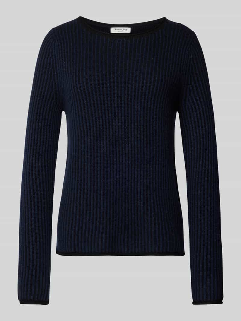 Christian Berg Woman Kasjmier pullover met effectgaren