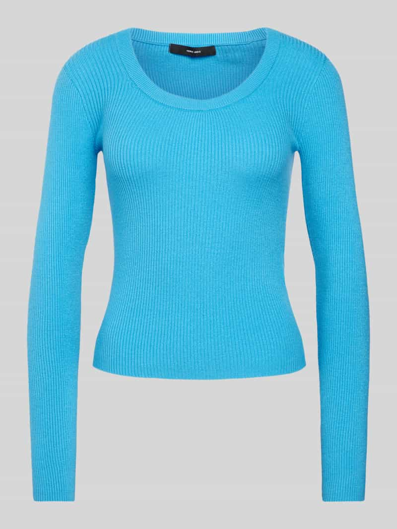 Vero Moda Gebreide pullover met ronde hals