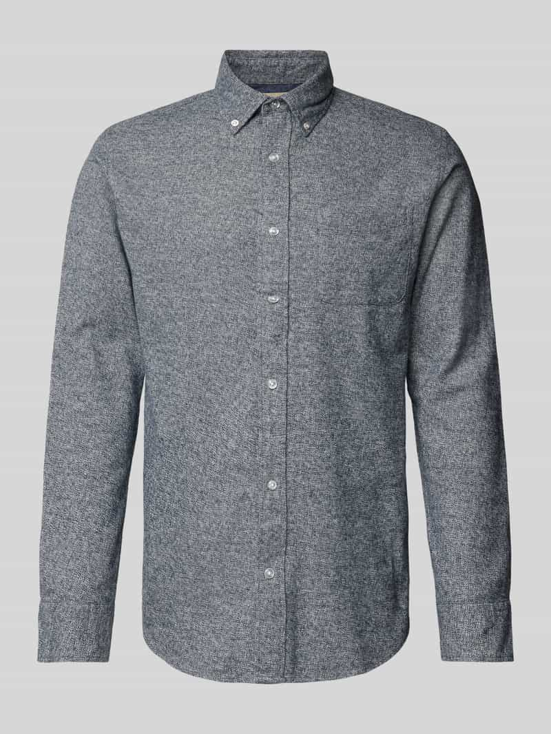 Jack & Jones Premium Slim fit vrijetijdsoverhemd met button-downkraag, model 'BLUNORRIS'