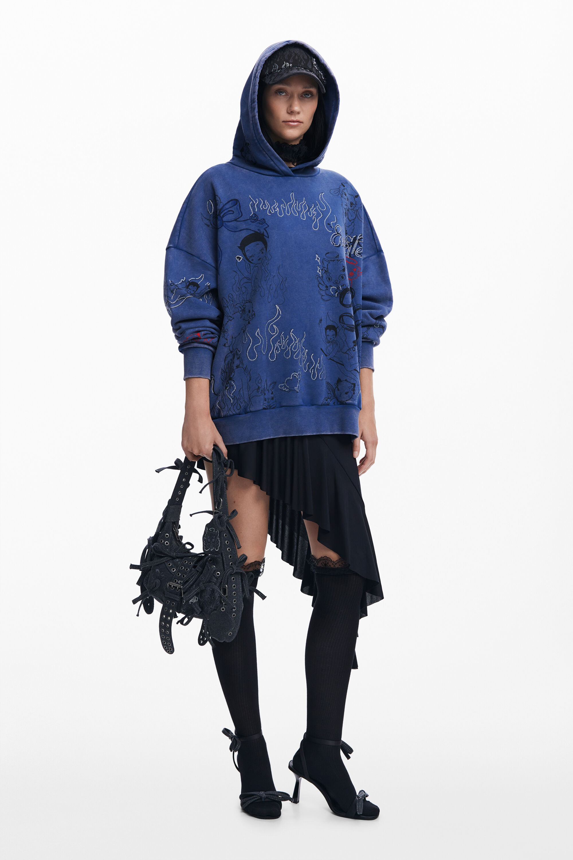 Desigual Sweatshirt - BLUE