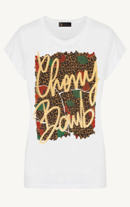 The Musthaves Cherry Bomb Leopard T-shirt