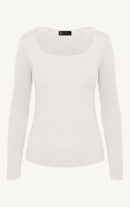 The Musthaves Essence Long Sleeve Square Neck Beige