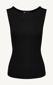 The Musthaves Essence Top Round Neck Black