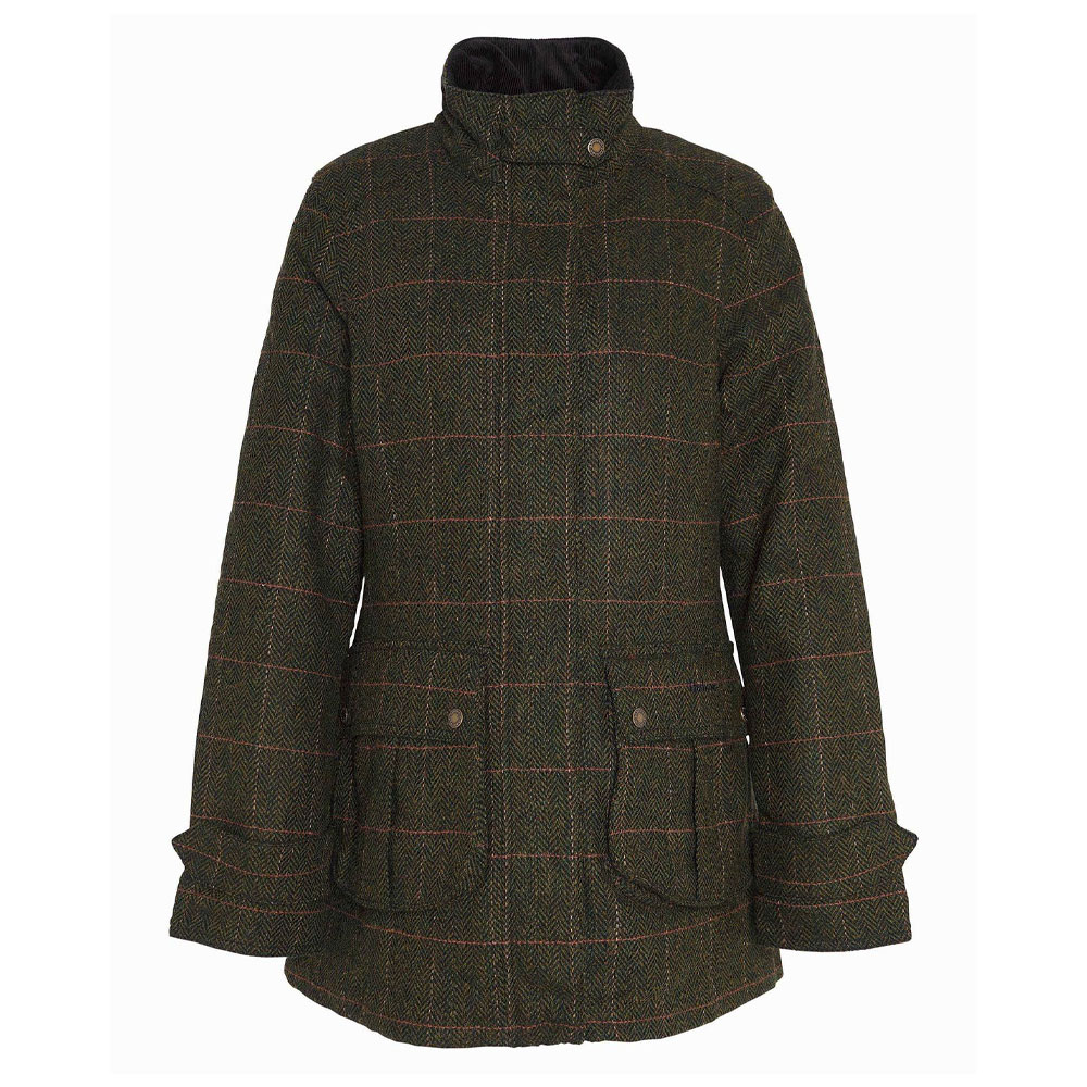 Barbour Damesjas Fairfield Wool Spiced Pumpkin