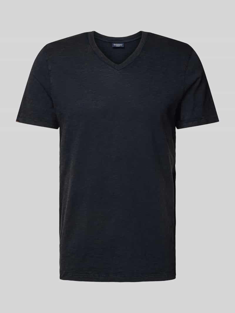 Superdry T-shirt met V-hals