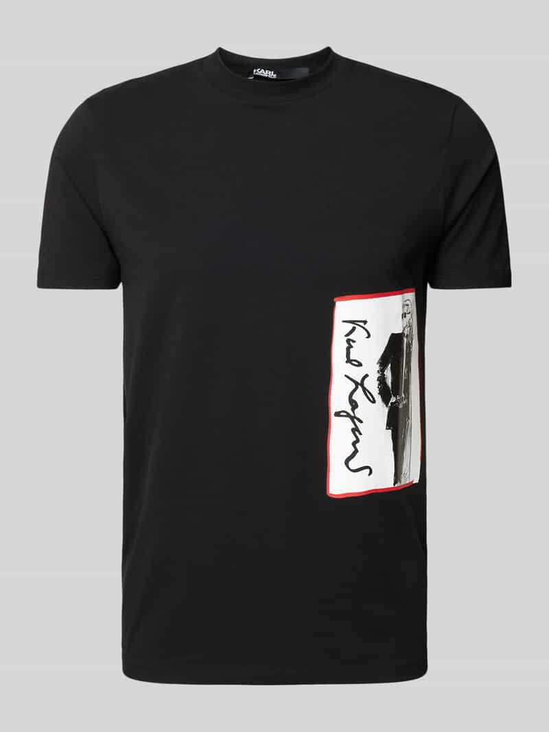 Karl Lagerfeld T-shirt met labelprint