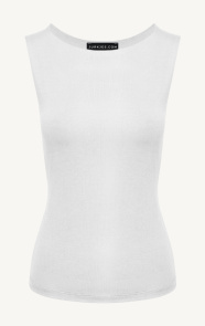 Jurkjes Round Neck Top Yulia Ecru