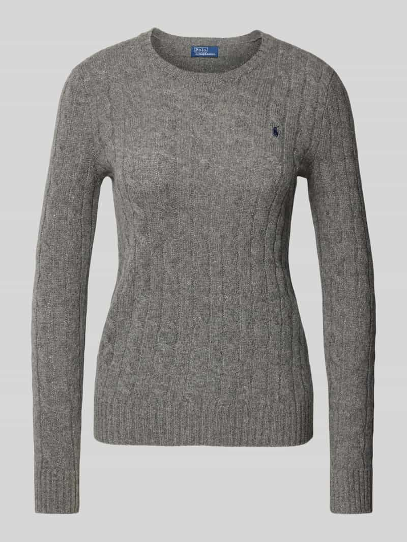 Polo Ralph Lauren Pullover met kabelpatroon, model 'JULIANNA'