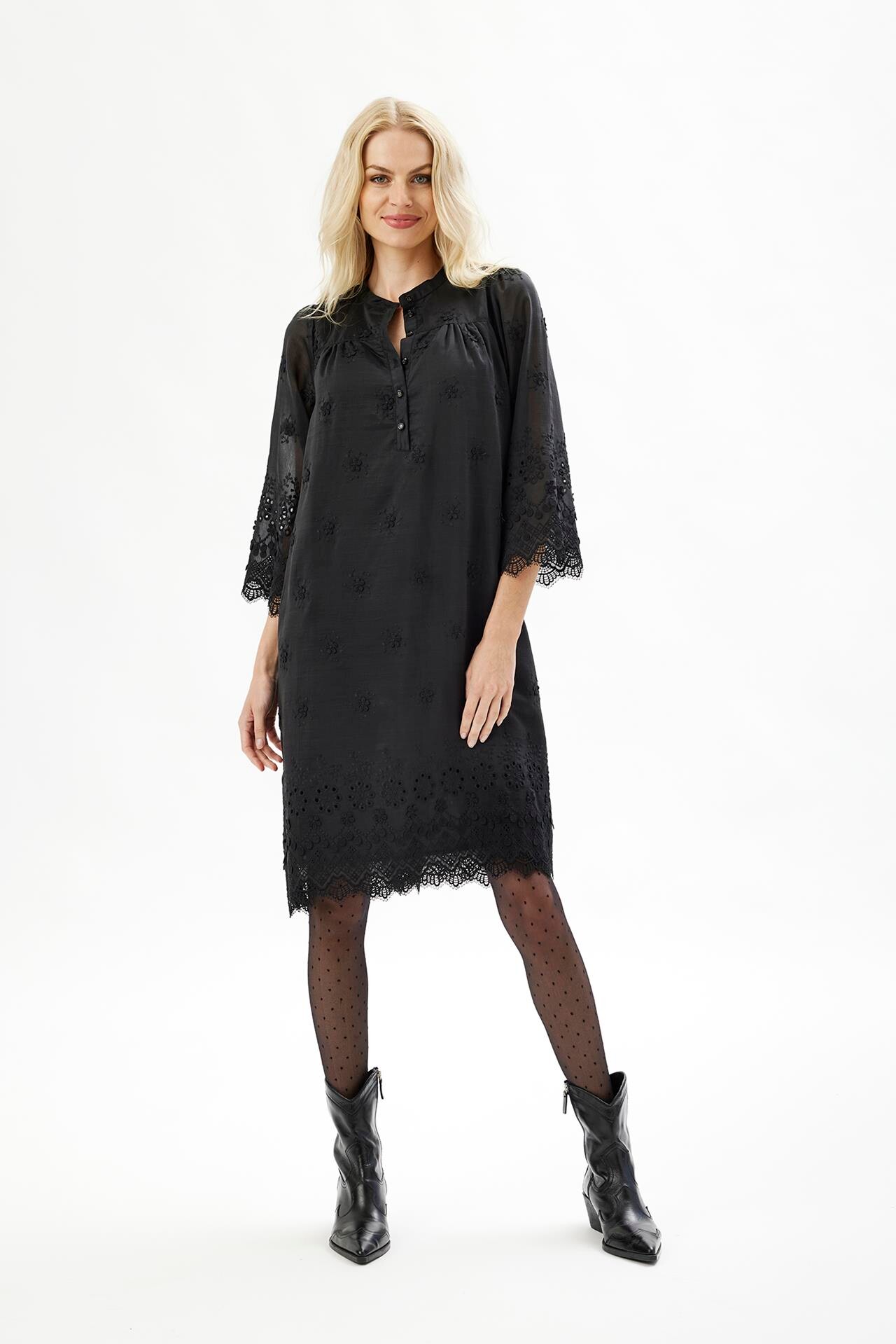 IN FRONT ESME DRESS 16475 999 (Black 999)