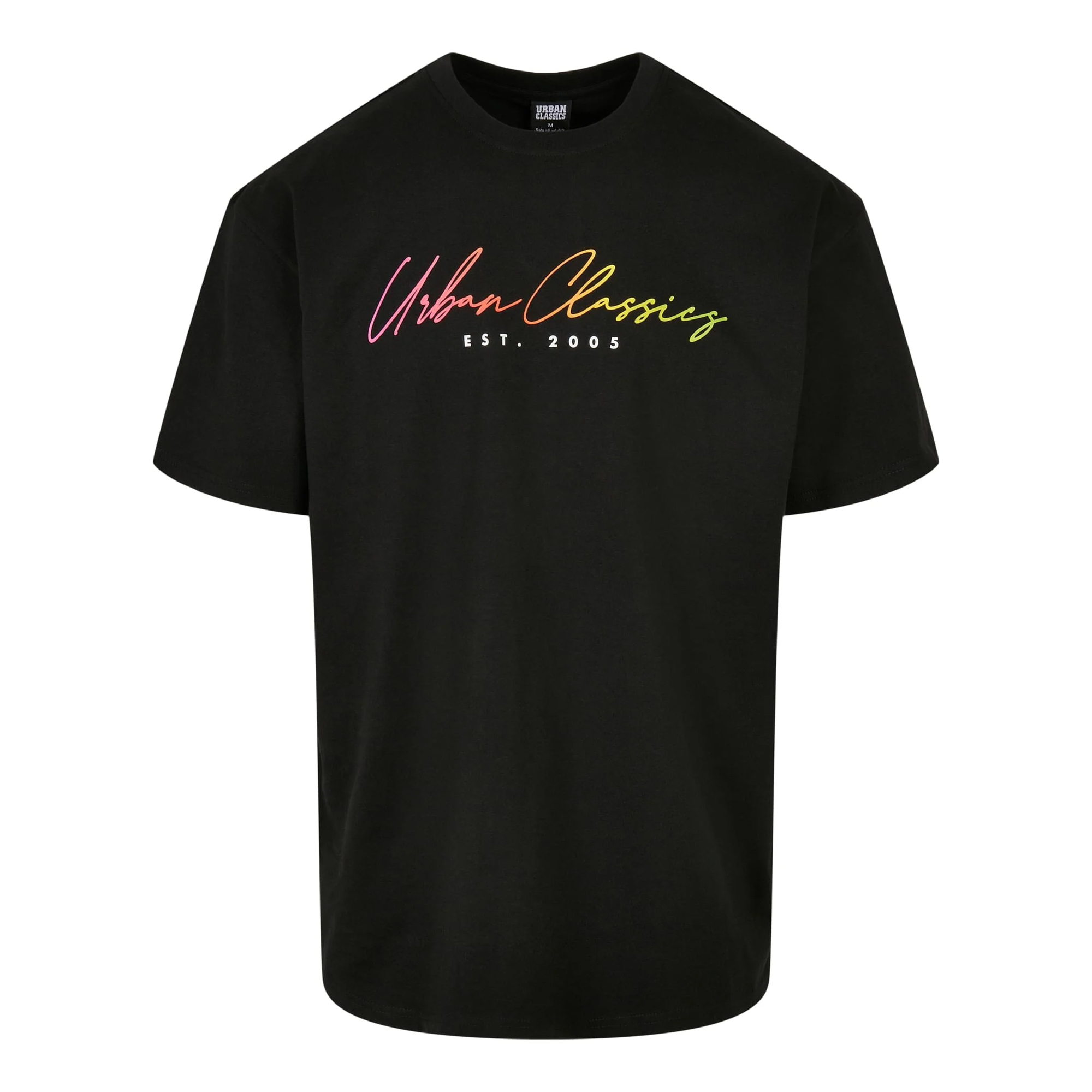 Urban Classics Heren script logo t-shirt