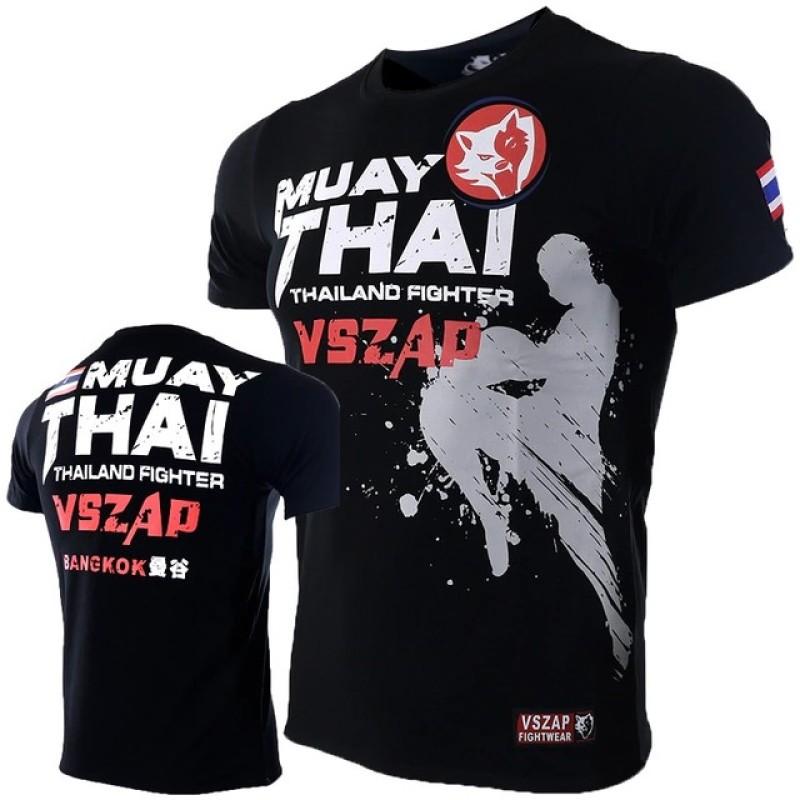 ETST 07 Heren Muay Thai T-shirt Hardlopen Fitness Sport Korte mouw Outdoor Boksen Worstelen Trainingspakken Zomer Ademend Sneldrogend Tops 3XL