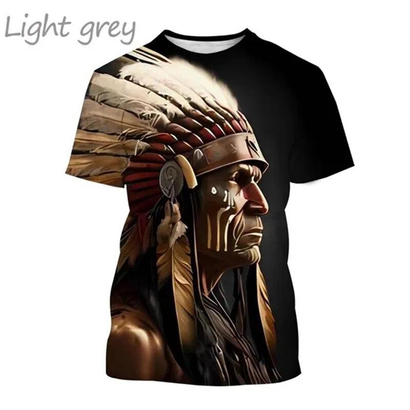 TIP723 Summer Indian Boss Men And Women 3D printed T-shirt Fashion Casual O-Neck Short Sleeve Harajuku Hip-Hop Streetwear Oversized Tops L