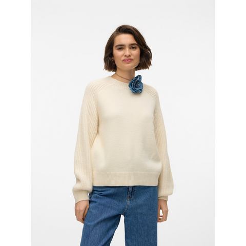 Vero Moda Trui met ronde hals VMENYA LS O-NECK PULLOVER BOO