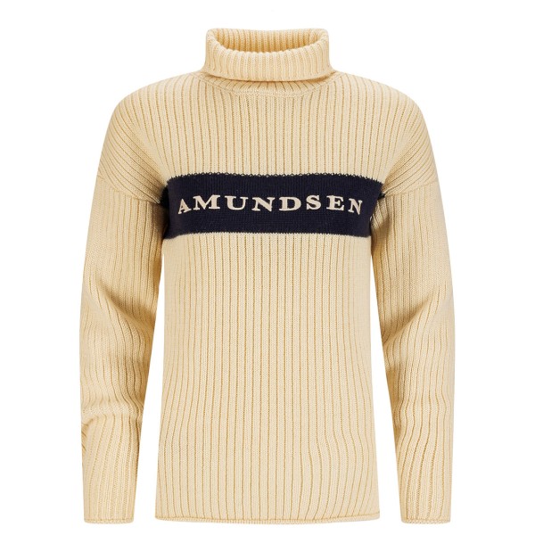 Amundsen Sports  Women's Heroes Ski Turtle Neck - Wollen trui, beige