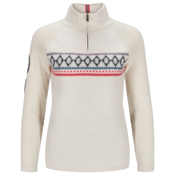 Amundsen Sports  Women's Boiled Ski Sweater - Merinotrui, beige