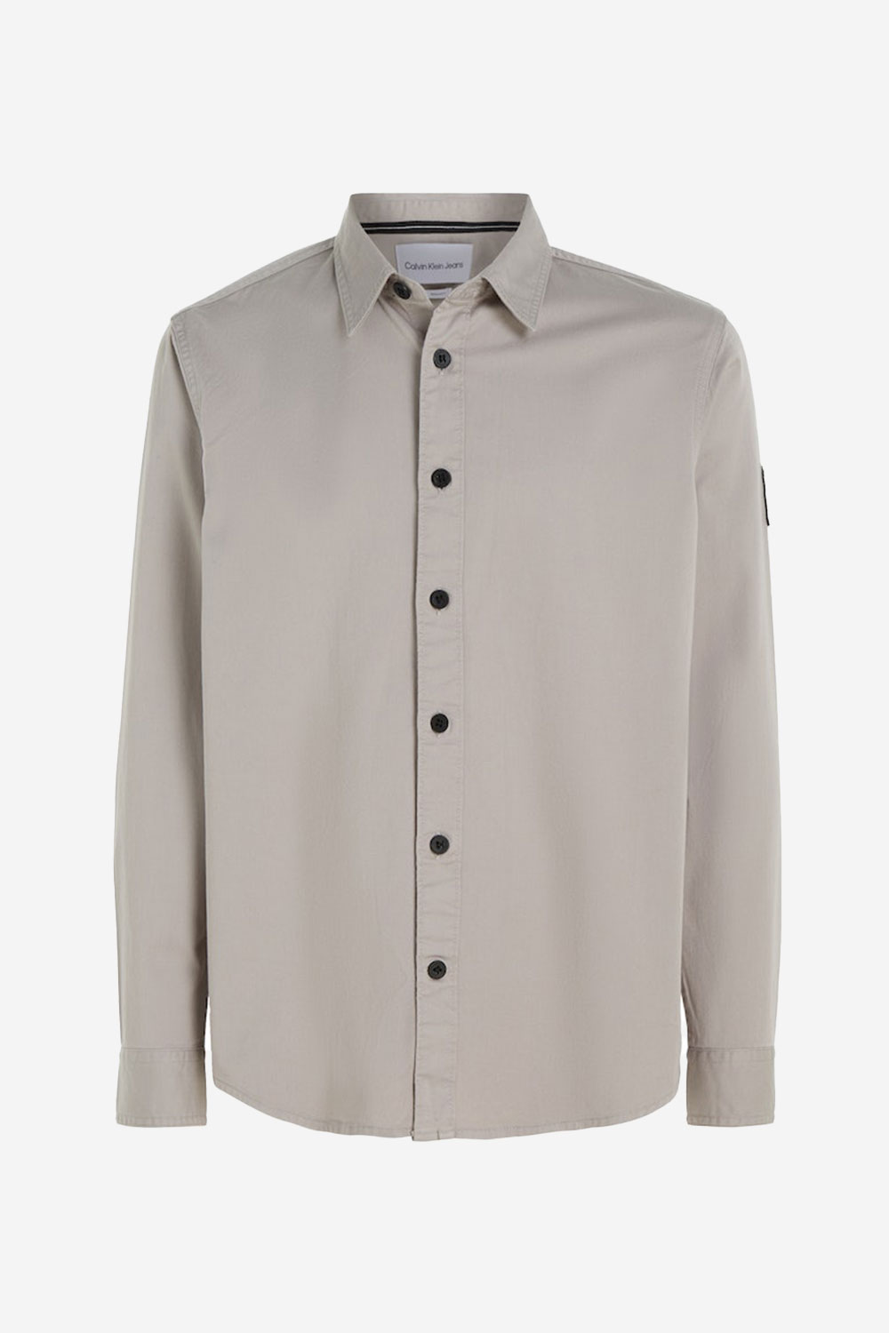 Calvin Klein Monologo badge relaxed shirt