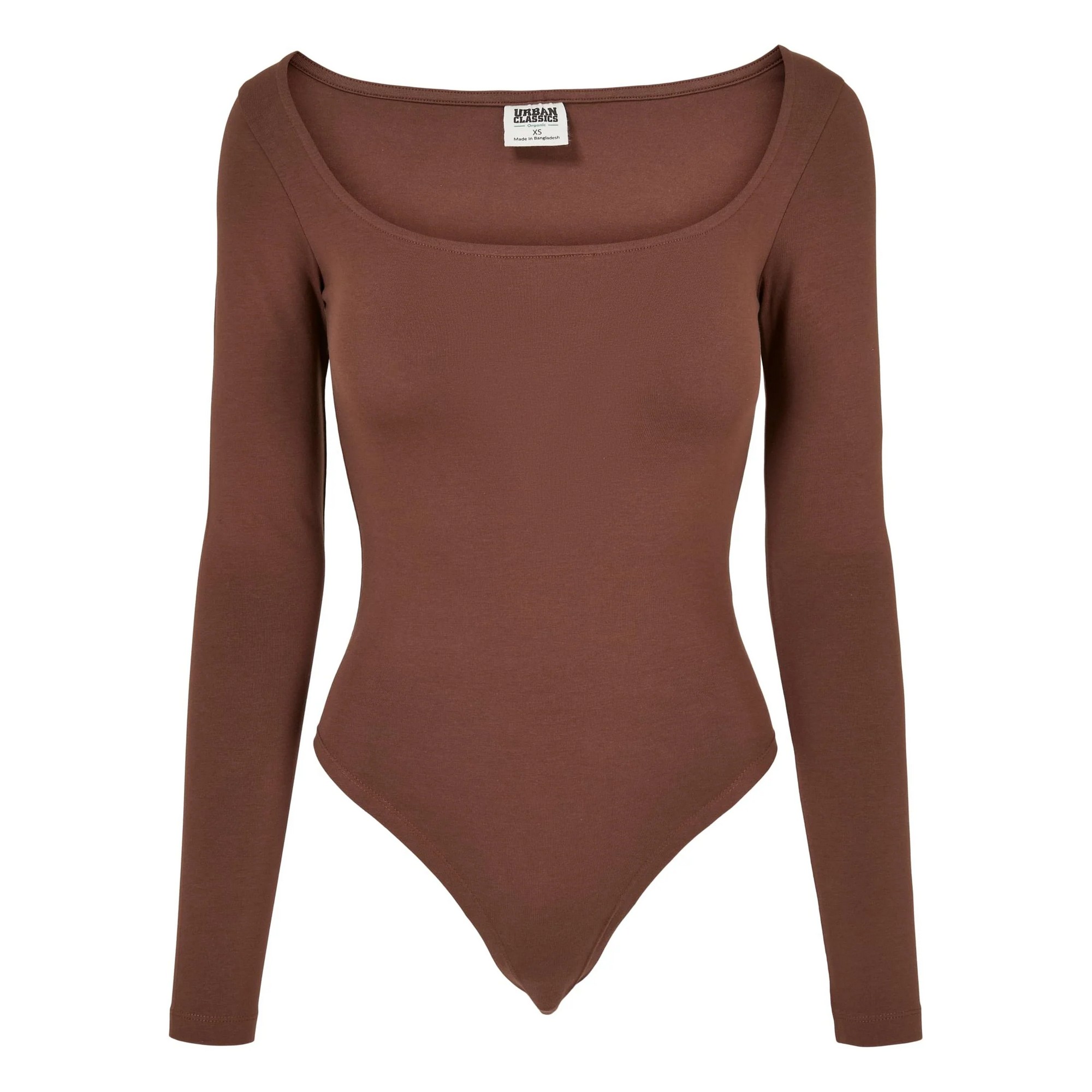 Urban Classics Dames biologische bodysuit met lange mouwen