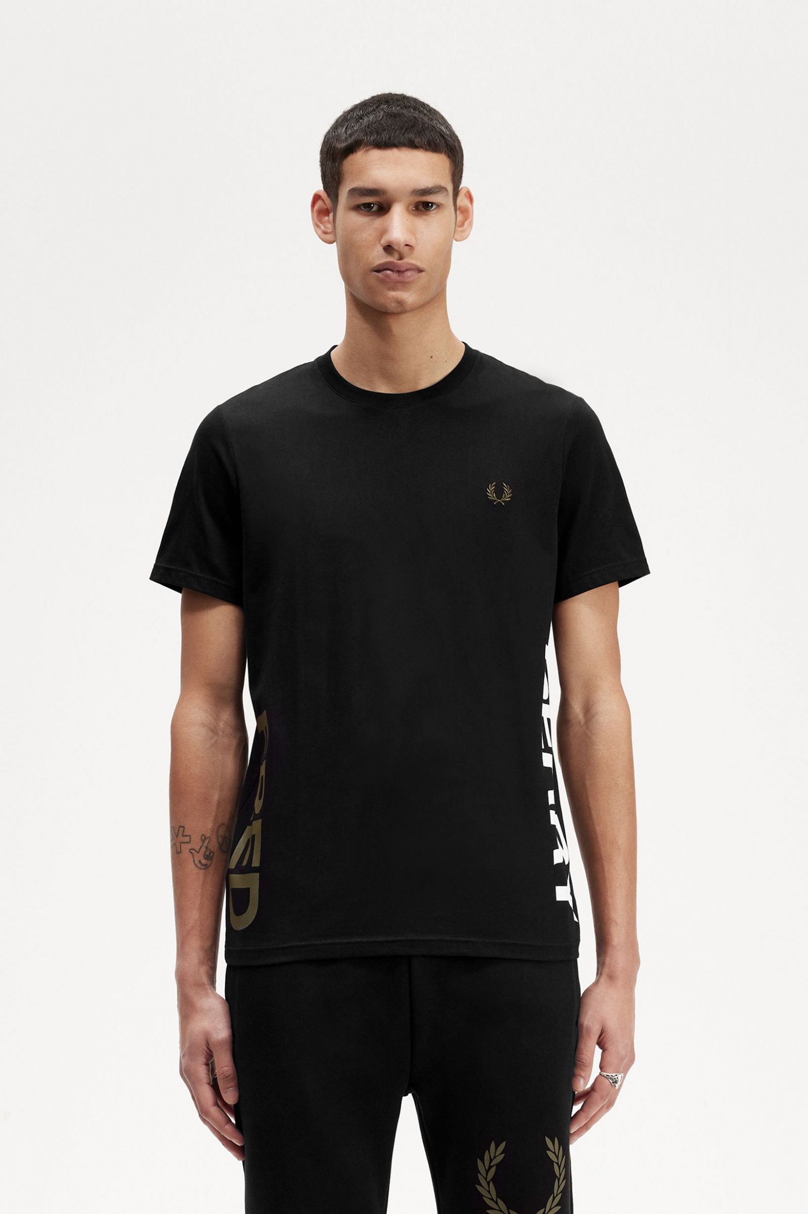 Fred Perry Graphic branding t-shirt