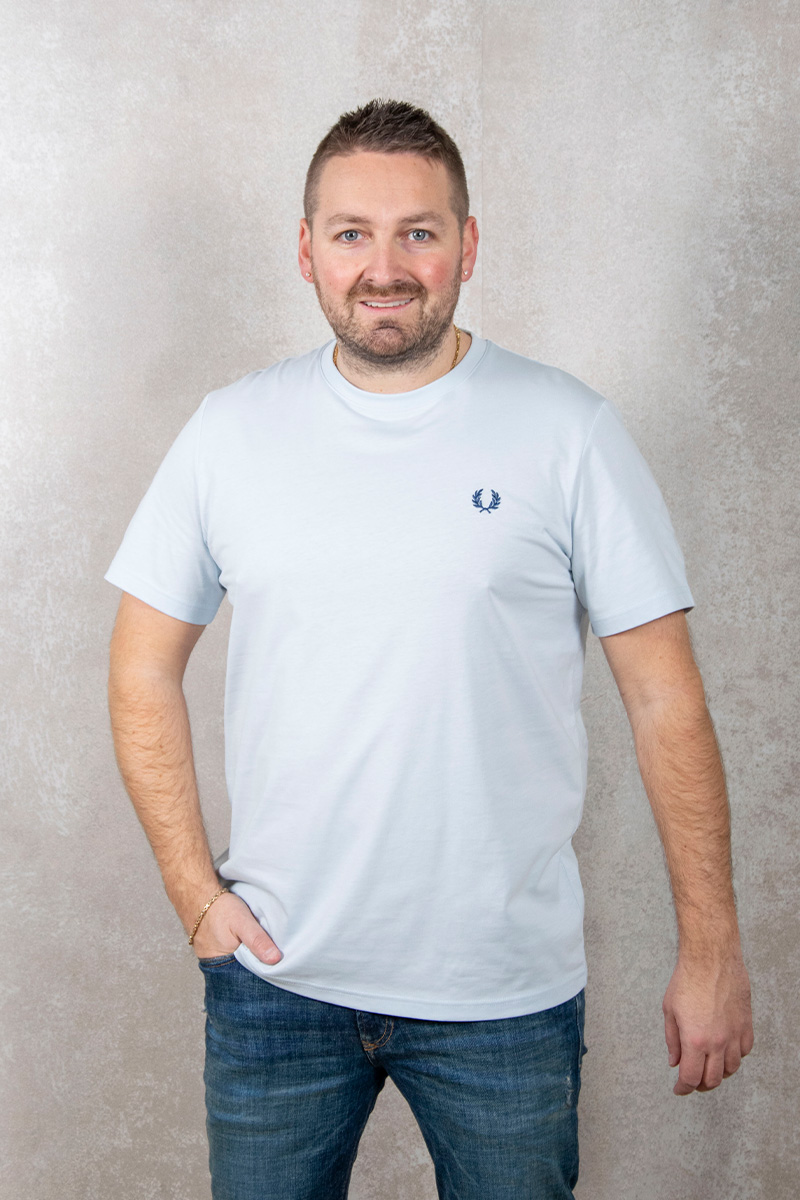 Fred Perry Rear powder laurel graphic tee