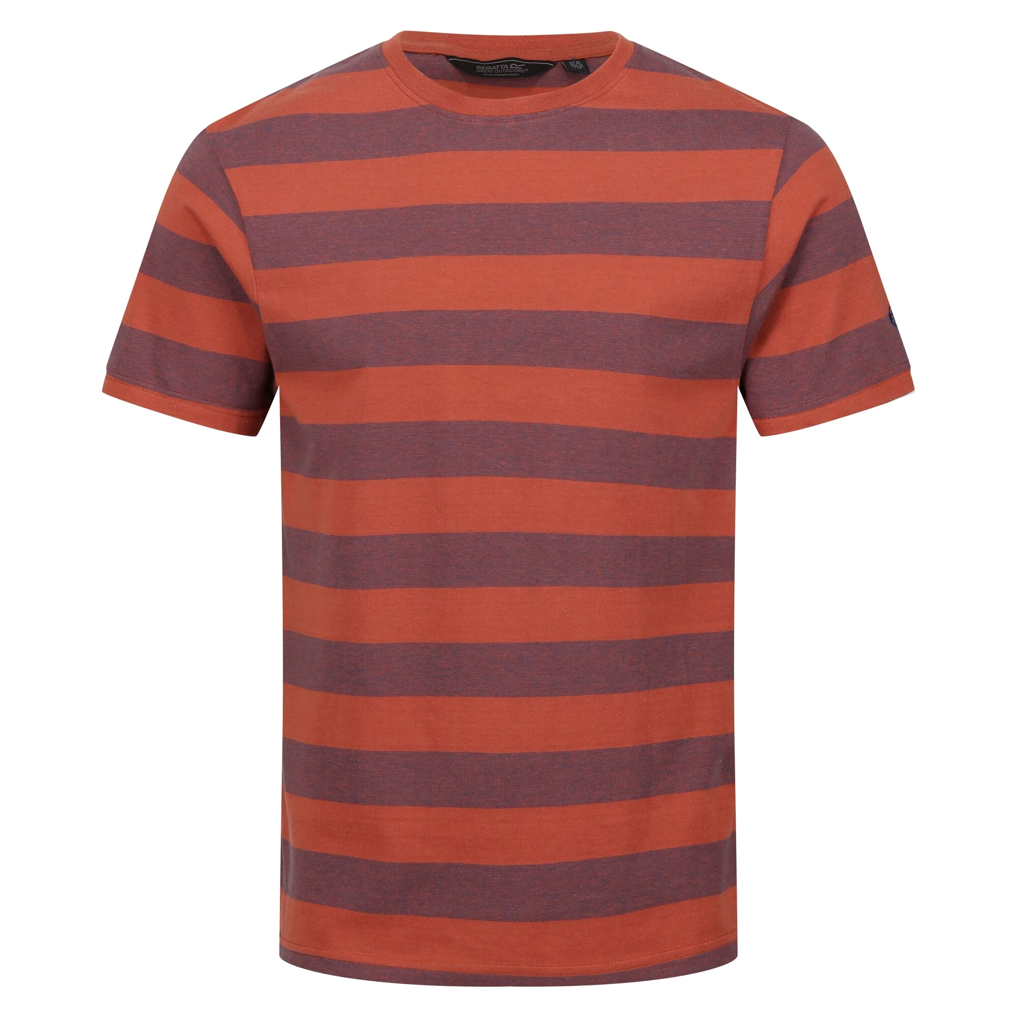 Regatta Heren ryeden gestreept coolweave t-shirt