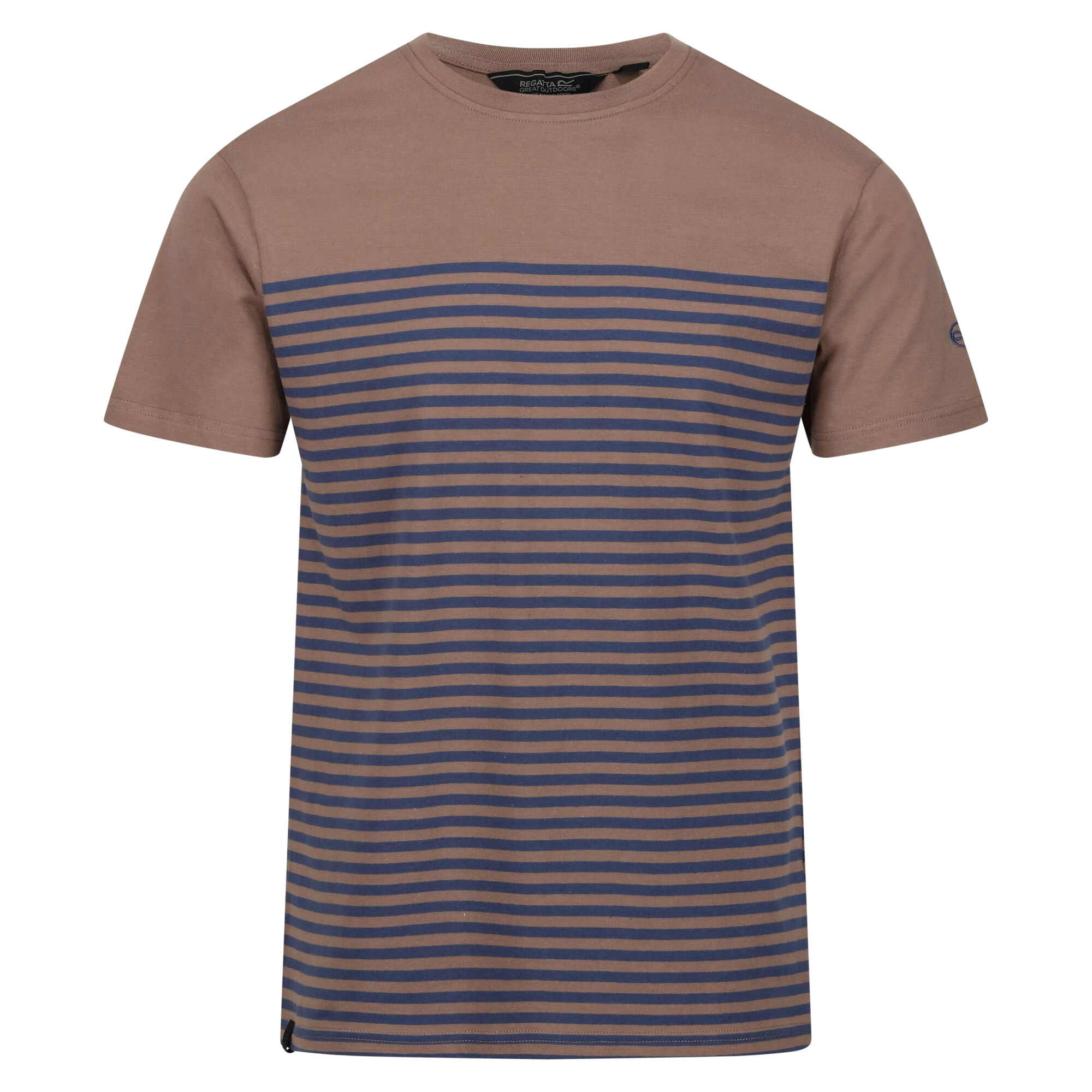 Regatta Heren shorebay gestreept coolweave t-shirt