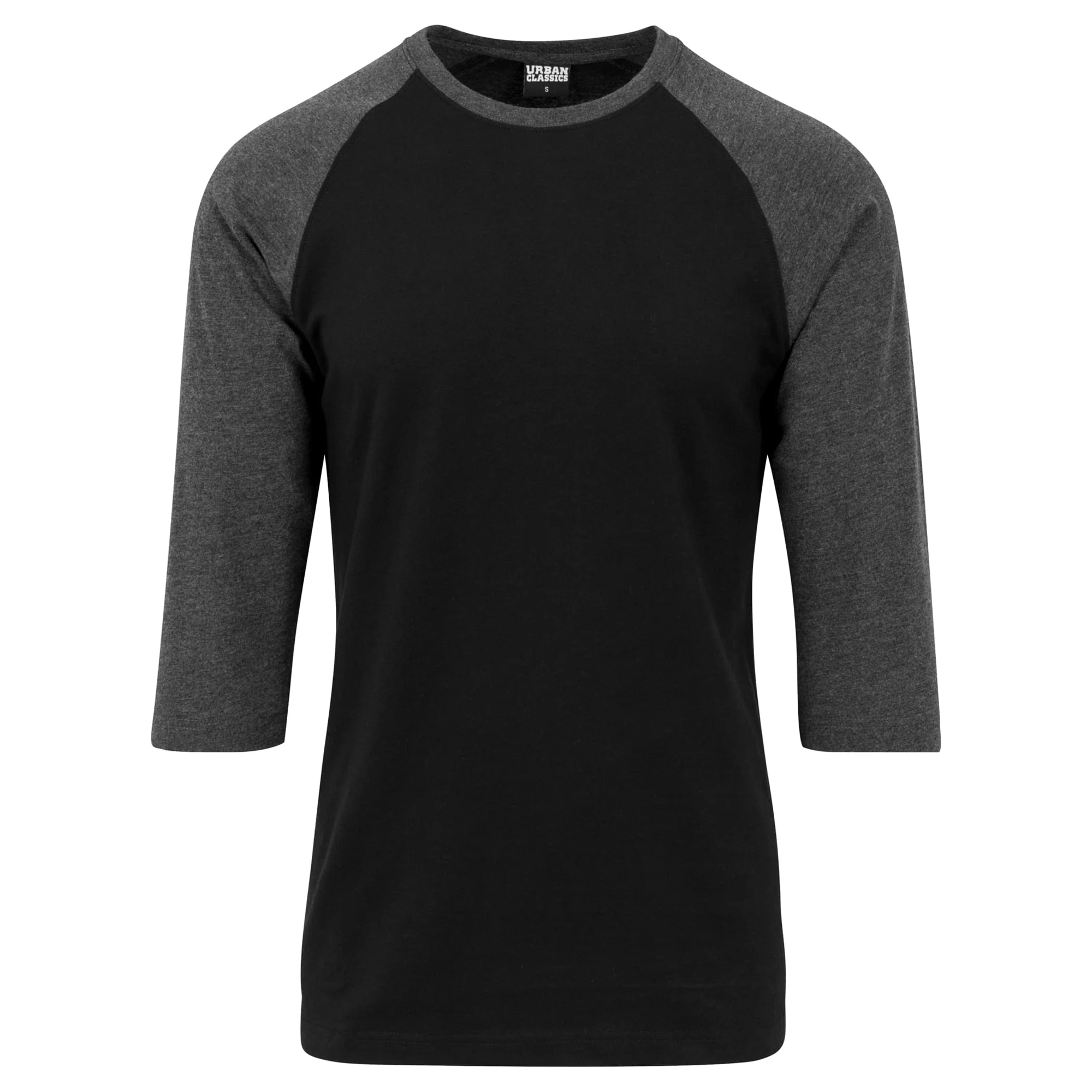 Urban Classics Heren contrast raglan 3/4 mouwen t-shirt