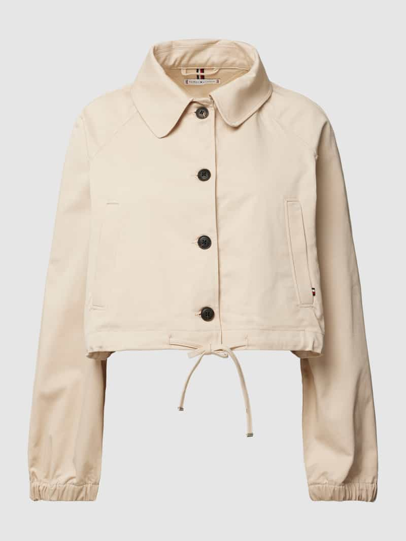 Tommy Hilfiger Kort jack met knoopsluiting