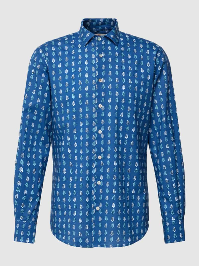 MC2 Saint Barth Shirt met all-over bloemenmotief, model 'SIKELIA'