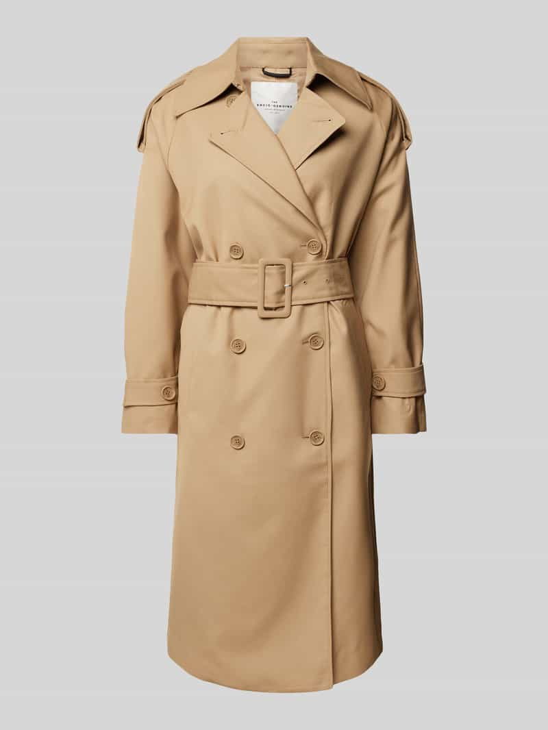 Khujo Trenchcoat met tailleriem, model 'LUMINA'