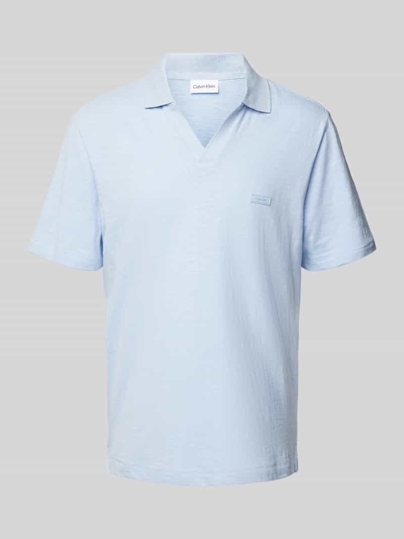 CK Calvin Klein Regular fit poloshirt in effen design