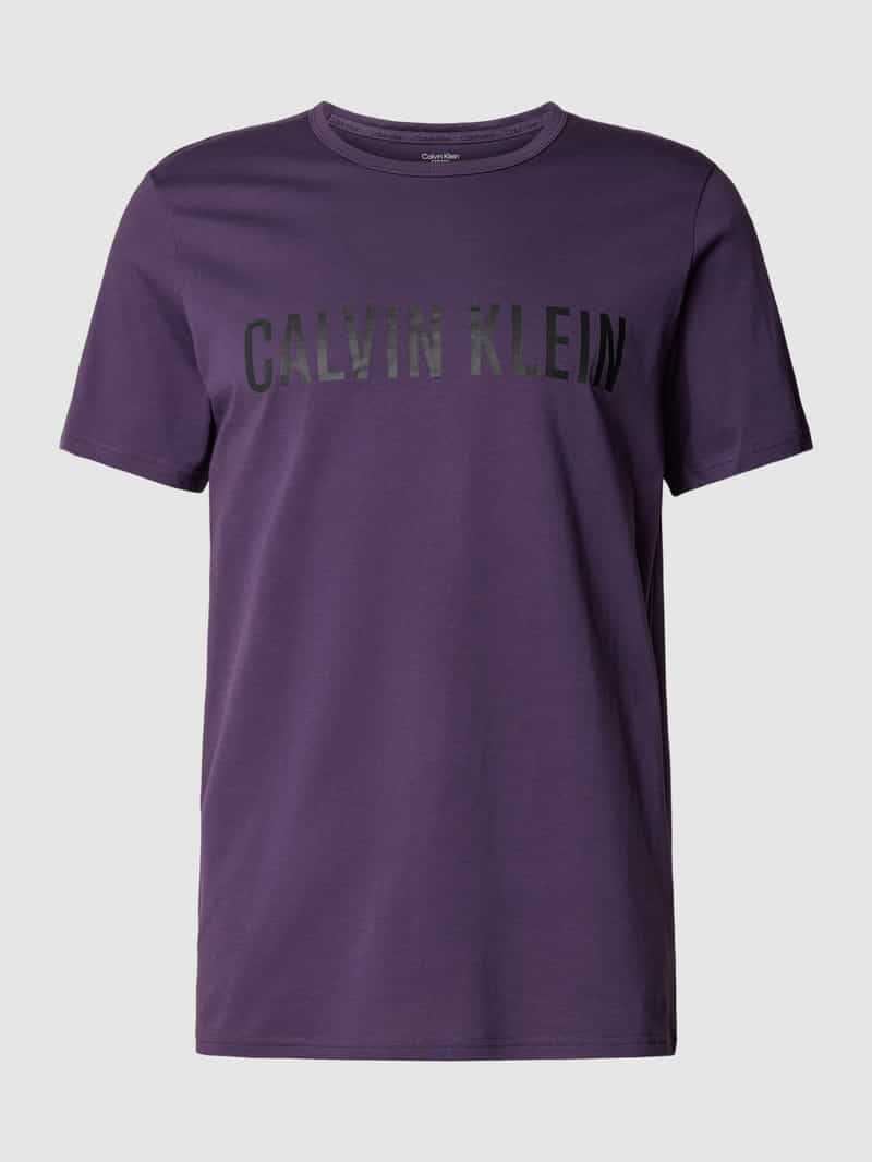 Calvin Klein Underwear T-shirt met ronde hals en logoprint