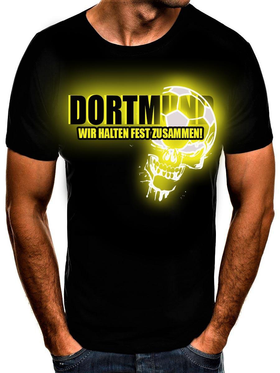 Shirtbude Dortmund City voetbalshirt met voetbalprint XS