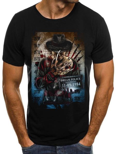 Shirtbude edward mit den scherenhänden horror thriller spooky print tshirt XS