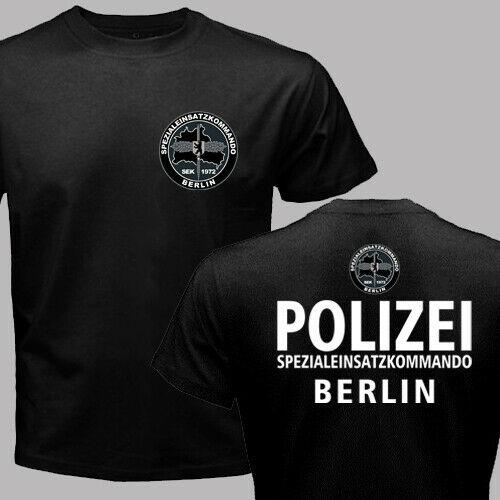 FT T Shirts Duitse Staatspolitie Swat Force Sek Spezialeinsatzkommando Polizei Mannen T-shirt Korte Casual 100% Cottonhirts 2XL