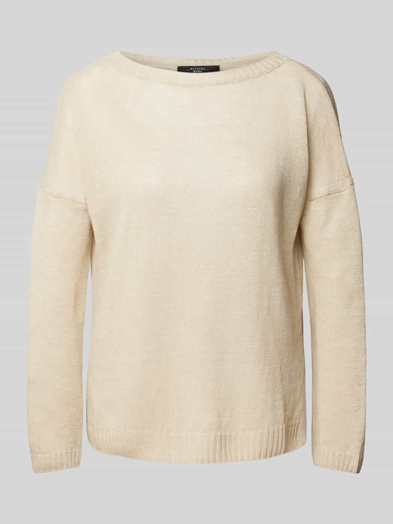 Weekend Max Mara Oversized gebreide pullover met boothals, model 'GARENNA'