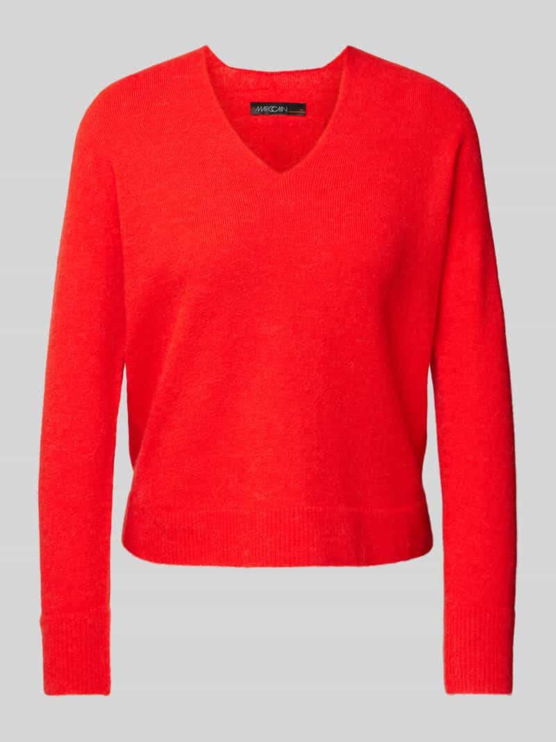 Marc Cain Gebreide pullover met V-hals