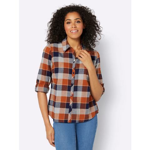 Casual Looks Flanellen blouse