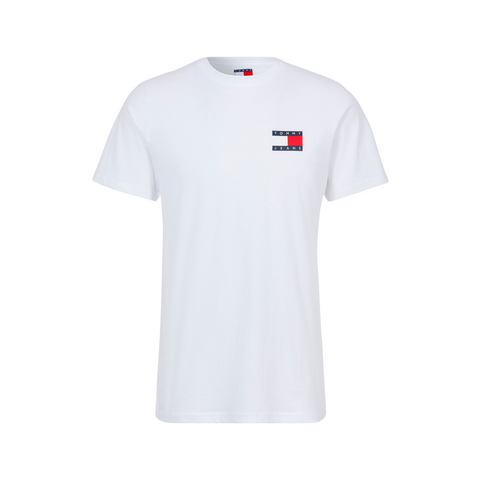 TOMMY JEANS T-shirt TJM SLIM ESSENTIAL FLAG TEE EXT