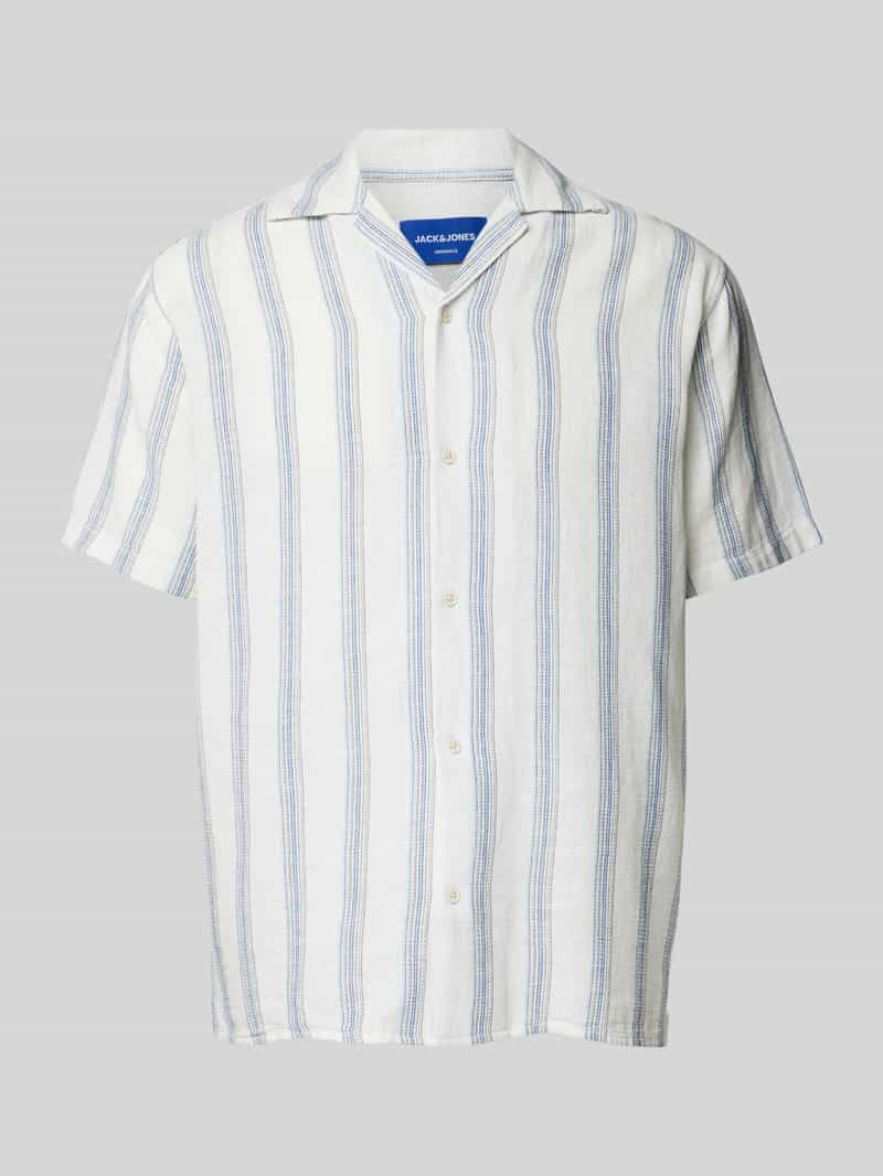 Jack & jones Relaxed fit vrijetijdsoverhemd met 1/2-mouwen, model 'NOTO'