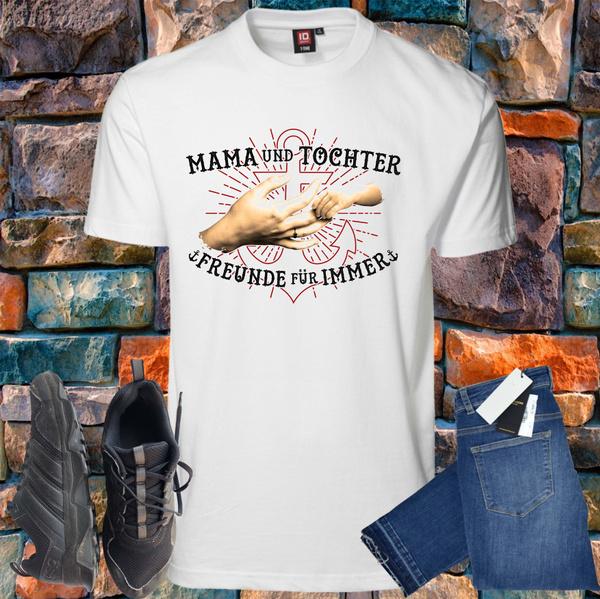 Shirtbude moeder dochter familie print t-shirt XS