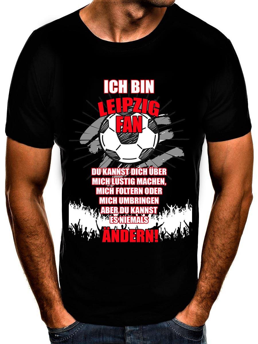 Shirtbude Leipzig  Fußball Football Print Shirt XS