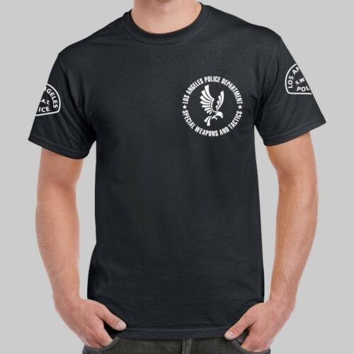 91340102MA8PEYKW2E Los Angeles Police Lapd Swat Tv SWAT Logo Zwart T-shirt S