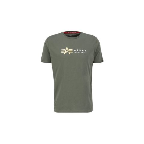 Alpha Industries T-shirt  Men - T-Shirts Alpha Label T Foil Print