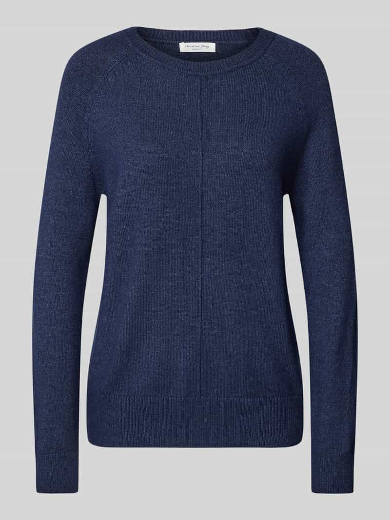 Christian Berg Woman Gebreide pullover met raglanmouwen