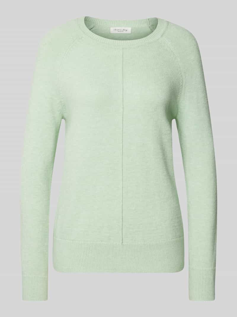 Christian Berg Woman Gebreide pullover met raglanmouwen