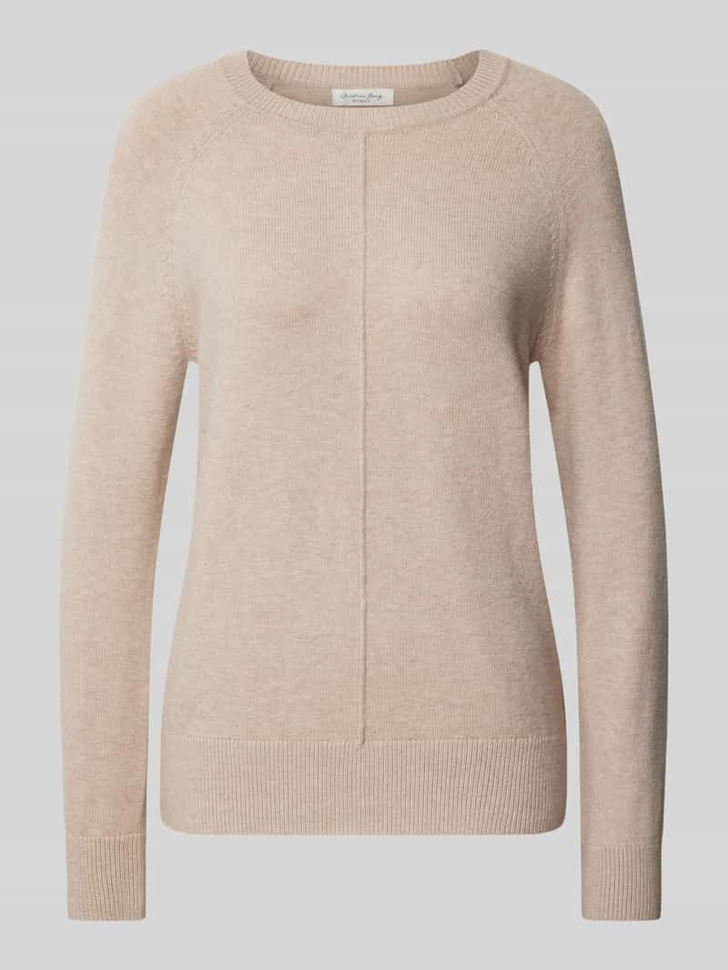 Christian Berg Woman Gebreide pullover met raglanmouwen