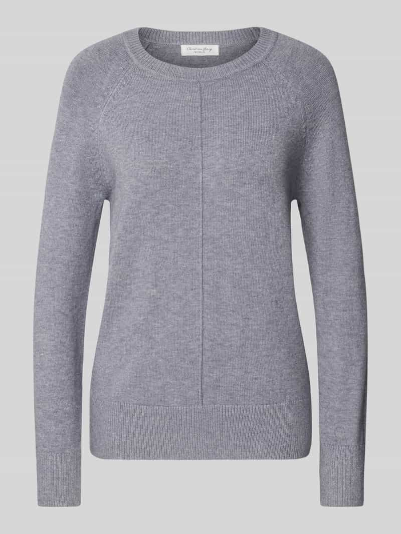 Christian Berg Woman Gebreide pullover met raglanmouwen