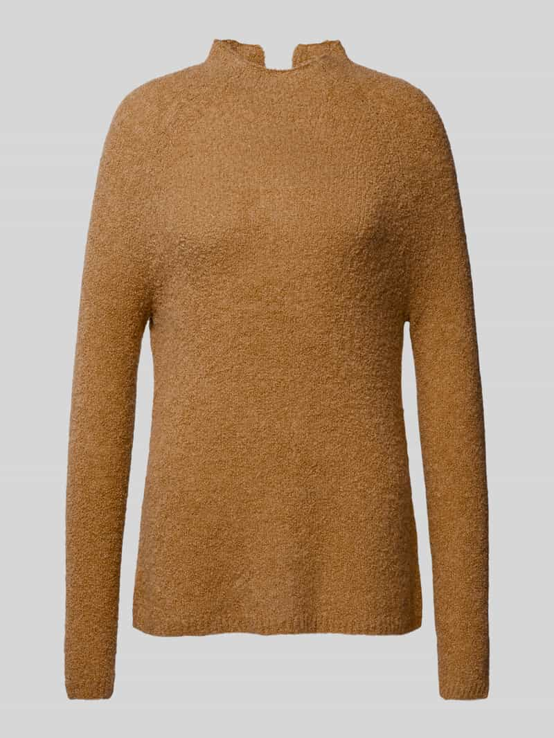 BRAX Gebreide pullover met opstaande kraag, model 'Lea'